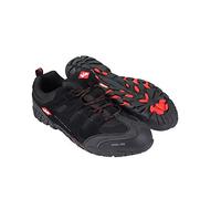 Lee Cooper Workwear LCSHOE008C para hombre ropa de trabajo seguridad de acero inoxidable puntera y media suela compuesta Anti Slip antiestático Ligera trabajo zapato S1P / SRA, Negro, 3 UK/ 36 EU