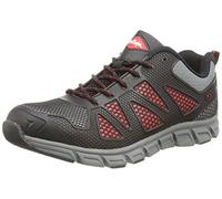 Lee Cooper Workwear Zapatos para hombre LCSHOE088 Entrenamiento de Seguridad de estilo de punta de acero anti-penetración media suela compuesta de trabajo S1P/SRA, Negro/Gris, Reino Unido 45 EU