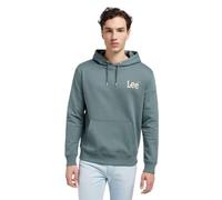 Lee Core Hoodie Sudadera con Capucha, Summit, XL para Hombre