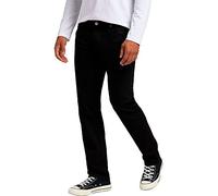 LEE Daren Zip Fly Vaqueros, Clean Black, 46W / 34L Hombre