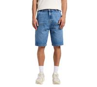 Lee Dbl Knee Carpenter Short Pantalones Cortos Denim, Gris, 28W Hombres