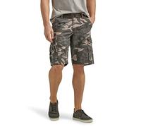 Lee Dungarees Wyoming - Bermudas para hombre, con cinturón y bolsillos cargo, tallas Big & Tall (superiores a la L), Ash Camo, 54 cm
