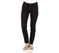 Lee Elly Jeans Mujer, Negro (Black Rinse 47), 27W/31L