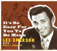 LEE EMERSON It's So Easy for You to Be Mean (CD) (Importación USA)