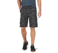 Lee Extreme Motion Crossroad Cargo Short Pantalones Cortos, Negro Camuflaje, 38 para Hombre
