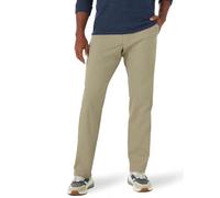 Lee Extreme Motion Pantalón cónico Relajado con Frente Plano Informales, Caqui, 38W x 29L para Hombre