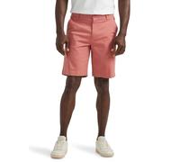 Lee Extreme Motion Flat Front Short Pantalones Cortos, Rosa Arcilla, 48 para Hombre