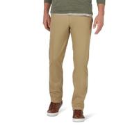 Lee Extreme Motion Flat Front Slim Straight Pant Pantalones Informales, Gris Topo, 32W x 32L Hombres