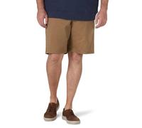 Lee, Extreme Motion, Pantalón Corto con Frente Plano para Hombre, Grande y Alto, Caqui Original, 50 cm