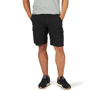 Lee Extreme Motion Swope Cargo Short Pantalones Cortos, Negro, 32 para Hombre