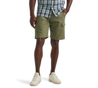 Lee Extreme Motion Swope Cargo Short Pantalones Cortos, Verde Oliva, 32 para Hombre