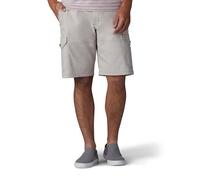 Lee Extreme Motion Swope-Pantalones Cortos de Carga, Gris, 44 para Hombre