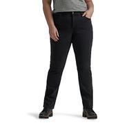Lee Plus Size Ultra Lux Comfort with Flex Motion Straight Leg Jean Jeans, Midnight Bloom, 52 Grande para Mujer