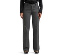 Lee Ultra Lux Comfort with Flex Motion Trouser Pant Pantalones, Gris estático, 42 Corto para Mujer
