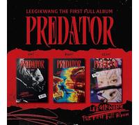 LEE GI KWANG PREDATOR The 1st Full Album ( HUNT + BURNT + SILENT - 3 Ver Set. ) K-POP SEALED