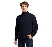 Lee Heavy Turtle Neck Sudadera, Remache Navy, M para Hombre