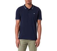 Lee Hombre Pique Polo Camiseta, Navy Blue, 5XL