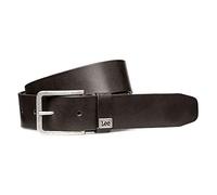Lee Hombre Small Logo Belt Cinturón, Marrón Dark Brown, 90