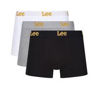 Lee Hombres Bañador Negro/Blanco/Gris Paquete de 3 Pequeño