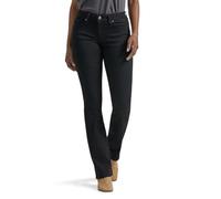 Lee Jeans de Corte Recto, Negro, 42 Largo para Mujer