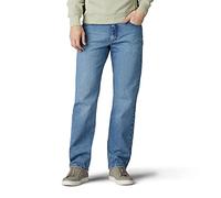 Lee Jeans de Pierna Recta de Ajuste Regular, Vintage Stone, 36W x 34L para Hombre