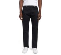 LEE STRAIGHT FIT XM Pantalones para Hombre, BLACK, 36/36 EU