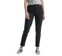 Lee Jeans Mom de Talle Alto para Mujer, Negro -, 18 Corto US