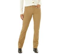 Lee Jeans Rectos de Ajuste Regular para Mujer, Ojo de Tigre, 44 Largo