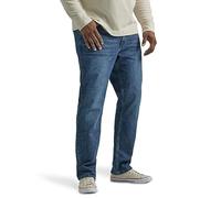 Lee Jeans Rectos Regulares legendarios Grandes y Altos para Hombre, Revolution, 46W x 32L, Revolución, 46W x 32L