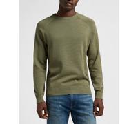 Lee Clean Raglan Sweater Suéter, Verde mercantil, M para Hombre