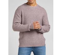 Lee Seasonal Crew Sudadera, Purple Storm, L para Hombre