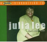 Lee,Julia - A Proper Introduction to Julia Lee: That's What I Like