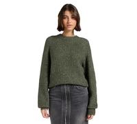 Lee Knit Sweater Sudadera, Gris Oliva, XS para Mujer