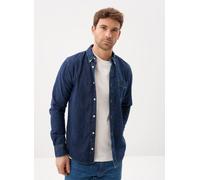 Lee Button Down Camiseta, Mid Stone 2, M Hombres