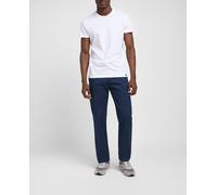 Lee Lee - Pantalón largo de hombre Chino regular. Azul Talla 40 - Largo 32