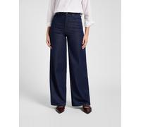 Lee Lee - Vaquero de mujer Stella aire retro. Azul Talla 40 - LARGO 31