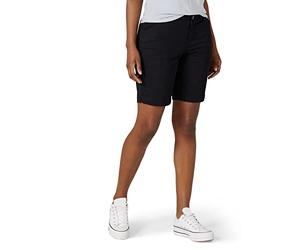 Lee Legendary 9" Chino Bermuda Short, Negro, 46 para Mujer