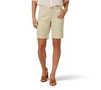 Lee Legendary 9 Chino Bermudas para Mujer, Safari, 18