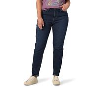 Lee Legendary High Rise Mom Jean Jeans, Uno Wash, 48 Corto para Mujer