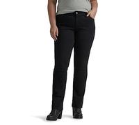 Lee Legendary Mid Rise Bootcut Jean Jeans, Negro, 34 para Mujer