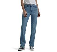 Lee Legendary Mid Rise Straight Leg Jean Jeans, con propósito, 46 Corto Mujeres