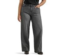 Lee Legendary - Pantalones Vaqueros de Tiro Alto para Mujer, 18 Corto US