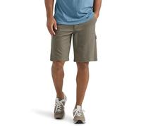 Lee Legendary Workwear Pantalón Corto de Estilo Carpintero para Hombre, Oliva (Muted Olive), 34