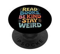 Lee libros, sé amable, mantente raro La fórmula de vida perfecta PopSockets PopGrip Adhesivo