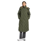 Lee Long Puffer Chaqueta, Roble Moss, M Mujeres