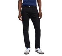 Lee LUKE Pantalones para Hombre, BLACK RINSE, 32/34 EU