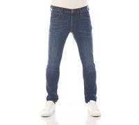 Lee Luke Pantalones Vaqueros de Hombre Denim Slim Tapered Algodón Stretch