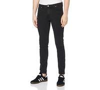 Lee Malone Jeans, Negro (Washed Black), 28W/32L para Hombre