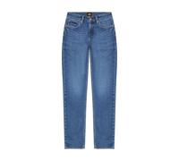 Lee Marion Straight Jeans, Hyper Mid, 32W / 33L Mujeres