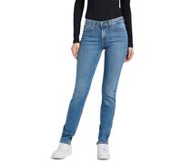 Lee Marion - Vaqueros clásicos para Mujer, Corte Recto, Cyber Blue, 32W / 33L